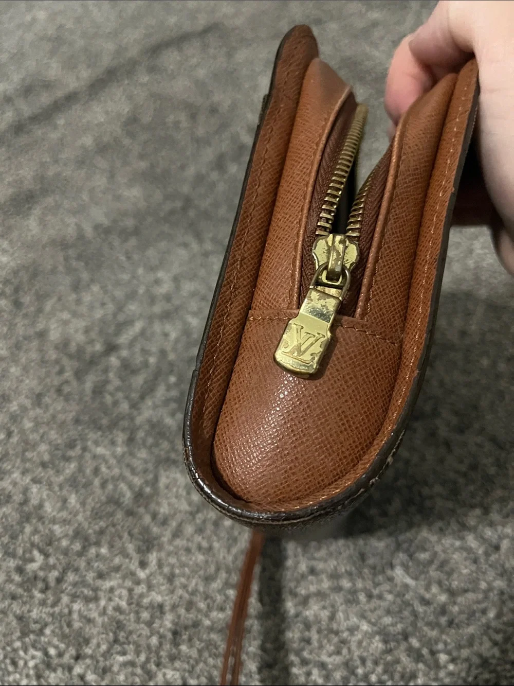 Louis Vuitton Monogram Canvas Orsay Clutch / Wristlet